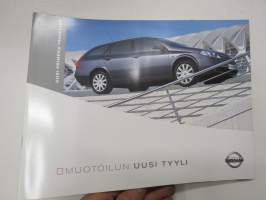 Nissan Primera Traveller 2004 -myyntiesite / sales brochure