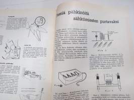 Harrastelija 1951 nr 8, Lennokkien MM Jämijärvi, Valoa nurkan taakse, Jokapaikan radio, Uusi helikopteri &quot;Hornet&quot;, Jokapojan vaaka, ym.