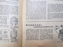 Harrastelija 1947 nr 12, sis. mm. Kuukauden mallikone Avro &quot;Anson XII&quot;, Perunapyssy, Moottoripyörän trimmaus, 1-Putkinen lyhytaaltovastaanotin, ym.