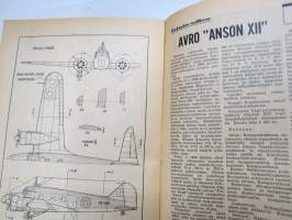 Harrastelija 1947 nr 12, sis. mm. Kuukauden mallikone Avro &quot;Anson XII&quot;, Perunapyssy, Moottoripyörän trimmaus, 1-Putkinen lyhytaaltovastaanotin, ym.