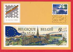 Postimerkkimessut - Belgica 90, Brussels 2.6.-10.6.1990