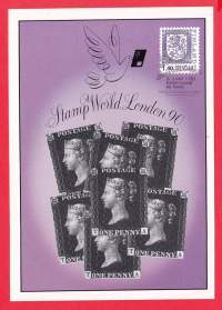 Postimerkkimessut -Stamp World 90, London, 3.5.-13.5.1990