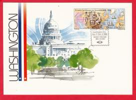 Postimerkkimessut -Stamp Expo 89, Washington, 17.11.-3.12.1989.