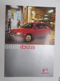 Seat Ibiza -myyntiesite / sales brochure, in finnish