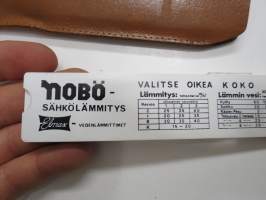 Laskutikku - Nobö-sähkölämmitys / Piipposen Sarjatuote Oy -slide rule