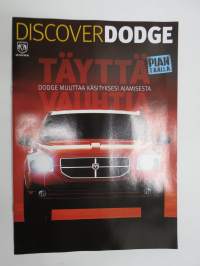 Dodge Caliber -lanseerausesite / myyntiesite / sales brochure