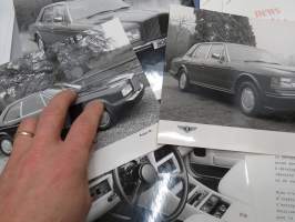 Rolls-Royce &amp; Bentley 1985 Press Information -myyntiesite / lanseerauskansio