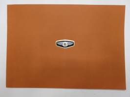 Bentley - The four door Bentleys -myyntiesite / sales brochure