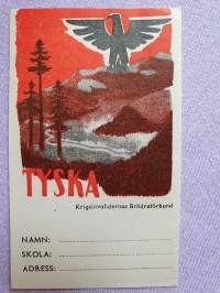 TYSKA Krigsinvalidernas Brödraforbund -merkki