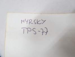 TPS Turun Pursiseura 1977 -valokuva / photograph