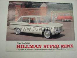 Hillman Minx 1600 -myyntiesite