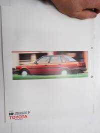 Toyota Carina II -myyntiesite, ruotsinkielinen / sales brochure, in swedish