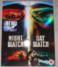 Night watch &amp; Day watch 2-disk Blu-ray - elokuva ( suom. txt) + pahvikansi
