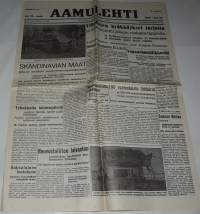 Aamulehti  helmikuun 26. p:nä 1940 Näköispainos sarjat sodan lehdet