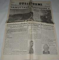 Uusi Suomi heinäkuun 22. p:nä 1940 Näköispainos sodan lehdet