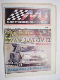 Moottoriurheilu-uutiset 1987 nr 10
