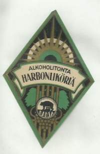 Alkoholitonta Harbonliköriä  -   juomaetiketti