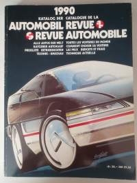 Automobil Revue - 1990 Katalog der Automobil Revue