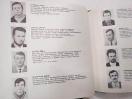 Lahden Teknillinen Oppilaitos 1970 arkkitehdit, insinöörit, levyteknikot, puuteknikot, rakennusmestarit -vuosikirja, matrikkelit valmistuneista valokuvineen