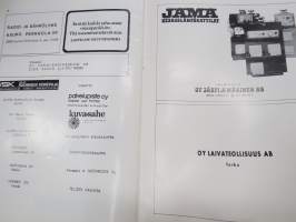 TuTo 1973 Koneenrakennusinsinöörit ylioppilaslinja - Turun teknillinen opisto - Koneenrakennuksen opintosuunta 1971-1973 -kurssijulkaisu, matrikkeli