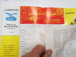 Mottis Nyheter 1974 nr 2 - läckra meddelanden för gourméer -Ravintola Motti asiakaslehti / restaurant customer magazine
