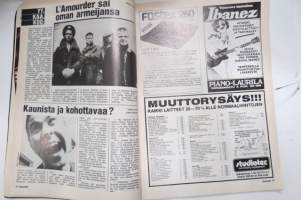 Soundi 1986 nr 11, Paul Simon, Megadeth Kojo, Warlock, Run DMC, Pate Mustajärvi, Talking Heads, Eppu Normaali.