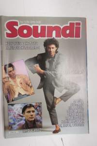 Soundi 1986 nr 12, Mamba, Neumann, Bill Laswell, Debbie Harry, Girlschool, Stan Ridgway, Herbie Hancock, Oz, Tarot, Outburst.