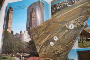 New York City - De Luxe Picture Book - New York souvenir Book-kaupunkiesite / matkaopas / matkamuistokirja