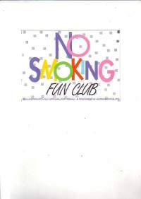 No Smoking Fun Club -tarra