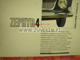 Ford Zephyr 4 -myyntiesite