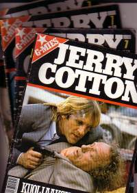 Jerry Cotton no 7 1987, 1988, 1989 ja no 10 1990 (4 kpl)