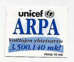 Unicef   arpa  10,-   1994