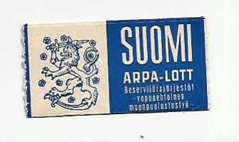 Suomi   arpa    1975