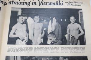Berliner Illustrirte Zeitung - 1936 Olympia-Sonderheft -Berliinin olympialaisten erikoisnumero ilmestynyt juuri ennen kisojen alkua, esittelee suorituspaikkoja, ...