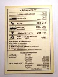 Nurmijärven palveluhakemisto 1984