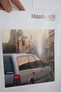 Mazda 626 Sport Wagon 1988 -myyntiesite / sales brochure