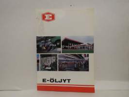 E-Öljyt Oy yritystalouden perusteet seminaarin materiaali 1982
