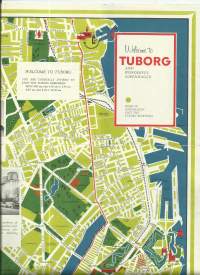 Welcome Tuborg and Wunderful Copenhagen   kartta