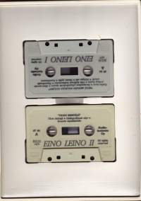 Eino Leino - Runoja. 4 C-kasettia, lukijana Seppo Kolehmainen. Katso sisältö kuvista.