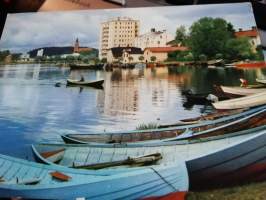 Postikortti Savonlinna näkymä rannasta
