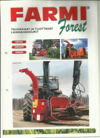 Farmi laikkahakkuri  6 sivua  - traktoriesite 2000