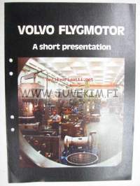 Volvo flygmotor short presentation -lentokonemoottorin esite