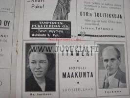 Turun Teatteri 1943-1944 -ohjelmakirja