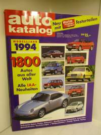Auto Katalog / 37 Modelljahr 1993/94