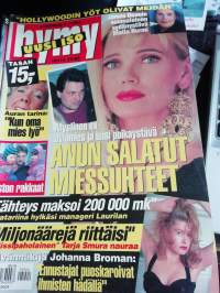 Hymy 4/1995 huhtikuu Anu Hälvän salatut miessuhteet, Tarja Smura, Iston rakkaat