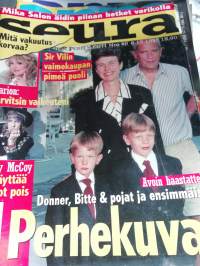 Seura 40/1995 (6.10.) Marion, Jörn Donnerin perhe, Sir Vilin vaimokauppa