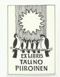 Tauno Piiroinen - ex libris