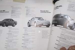 Porsche 1992 mallisto - 968, 911, 928 GTS -myyntiesite / sales brochure