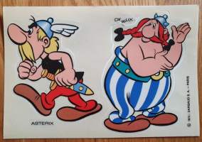 Asterix &amp; Obelix -tarra. ©1972 : Dargaud S. A. - Paros