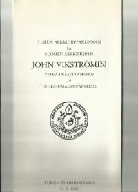 Arkkipiispa John Wikströmin virkaanasettaminen ja Juhlajumalanpalvelus  1982 Turun Tuomiokirkko